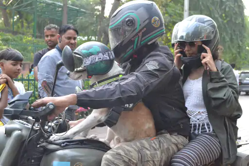 मलयालम एक्टर बुलेट से भारत भ्रमण पर निकले, ताजमहल पहुंचे तो पर्यटक दीवाने हो गए